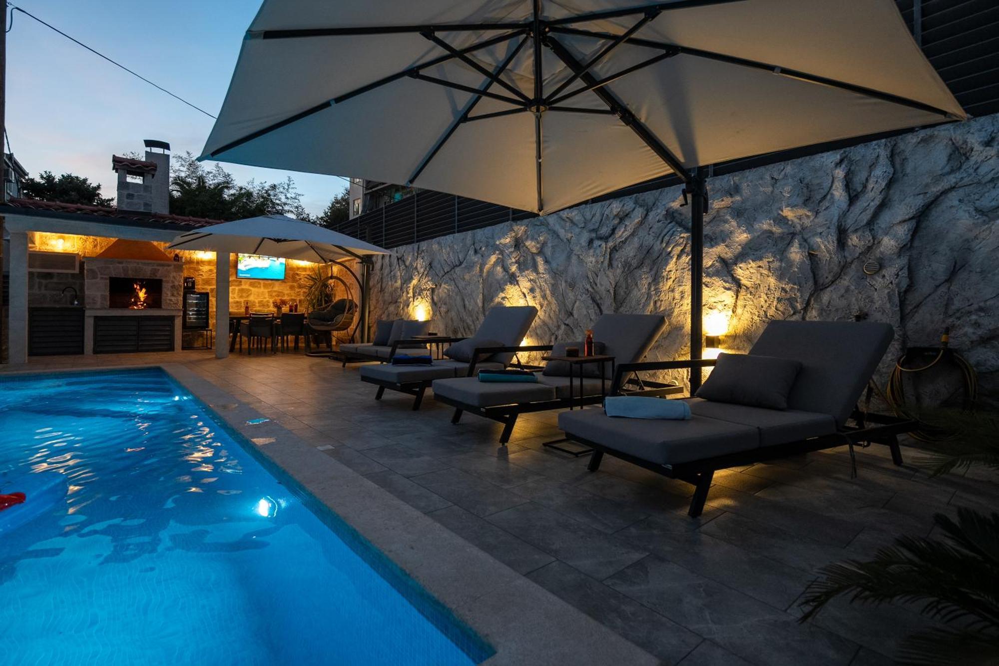 Adam apartments Stobrec Bagian luar foto